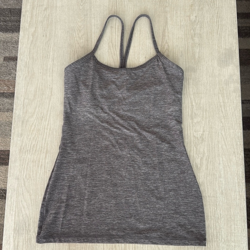 Lululemon grey tank top